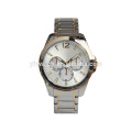 China supplier OEM quartz watch women fashion two tone gold boy watch